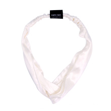 Wholesale satin silk headband high quality designer silk headband sacrf